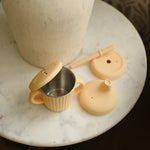 Minika Stainless Steel & Silicone 3-in-1 Cup - Lifestyle 3