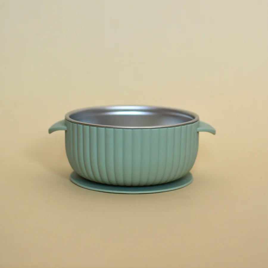 Sage - Minika Stainless Steel & Silicone Suction Bowl