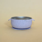Lavender - Minika Stainless Steel & Silicone Suction Bowl