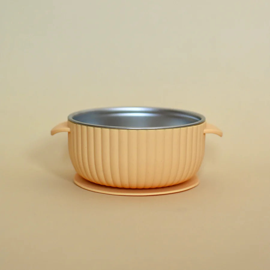 Sunset - Minika Stainless Steel & Silicone Suction Bowl