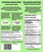 Beany Bites Smoothie Melts - Mighty Green Back of Packaging with Ingredients