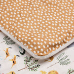 Loulou Lollipop Luxe Muslin Quilt Blanket - Safari Jungle Detail
