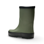 Stonz Waterproof Kids Rain Boots - Cypress - Back Angle View