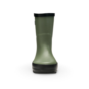 Stonz Waterproof Kids Rain Boots - Cypress - Front View