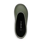 Stonz Waterproof Kids Rain Boots - Cypress - Top View