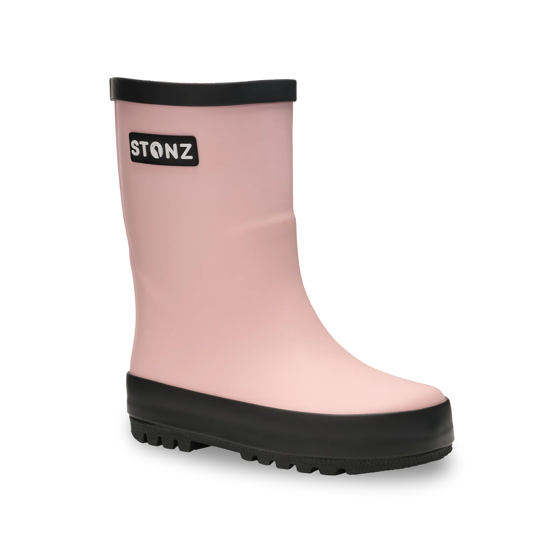 Stonz Waterproof Kids Rain Boots - Haze Pink