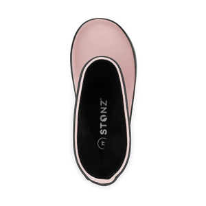 Stonz Waterproof Kids Rain Boots - Haze Pink - Top View