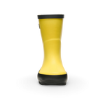 Stonz Waterproof Kids Rain Boots - Yellow - Front View