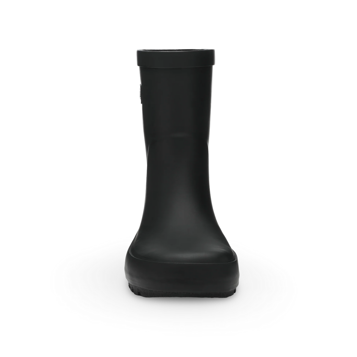 Stonz Waterproof Kids Rain Boots - Black - Front View