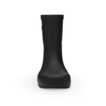 Stonz Waterproof Kids Rain Boots - Black - Front View