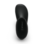 Stonz Waterproof Kids Rain Boots - Black - Top View