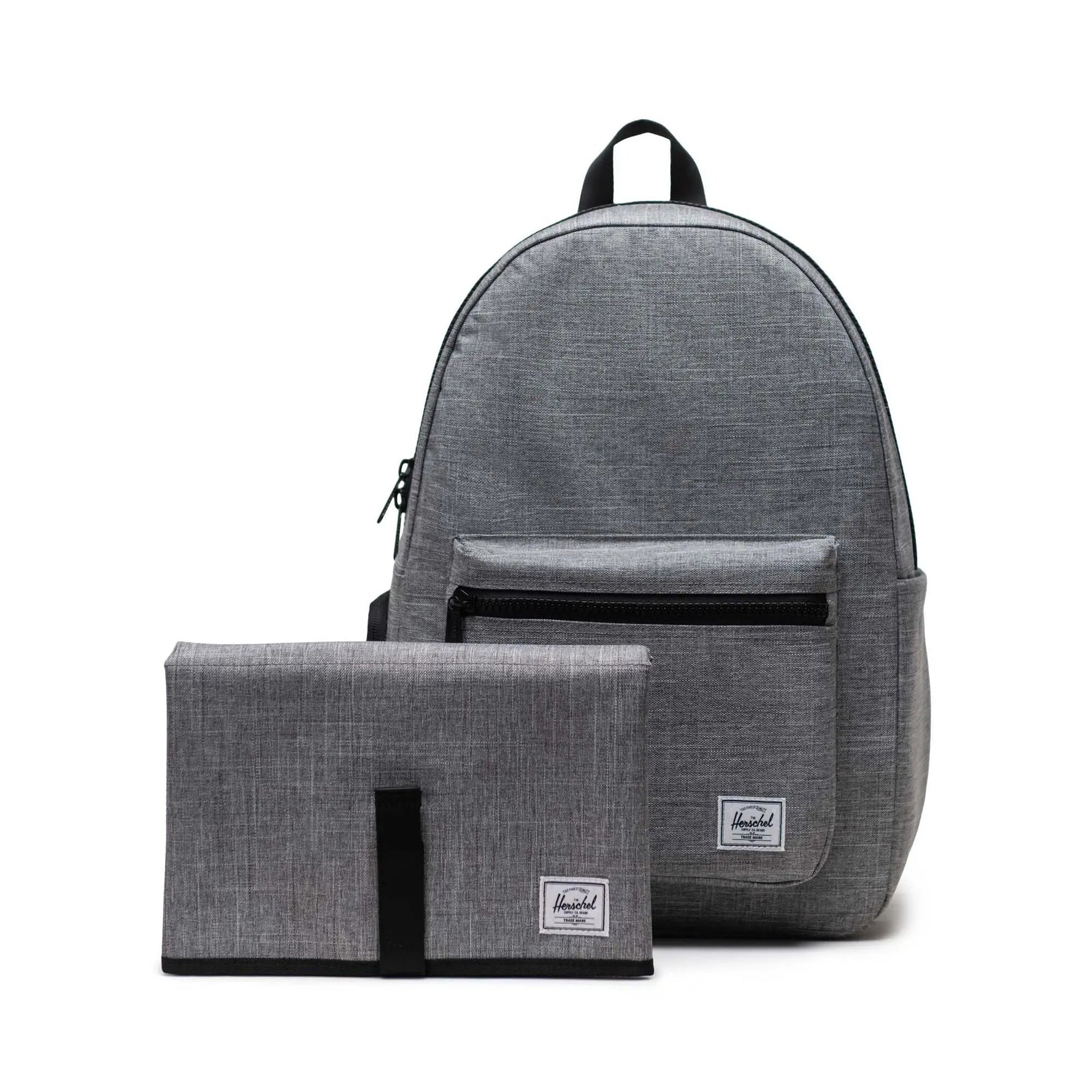 Raven Crosshatch Diaper Bag Settlement Backpack Herschel Settlement Backpack Diaper Bag Raven Crosshatch