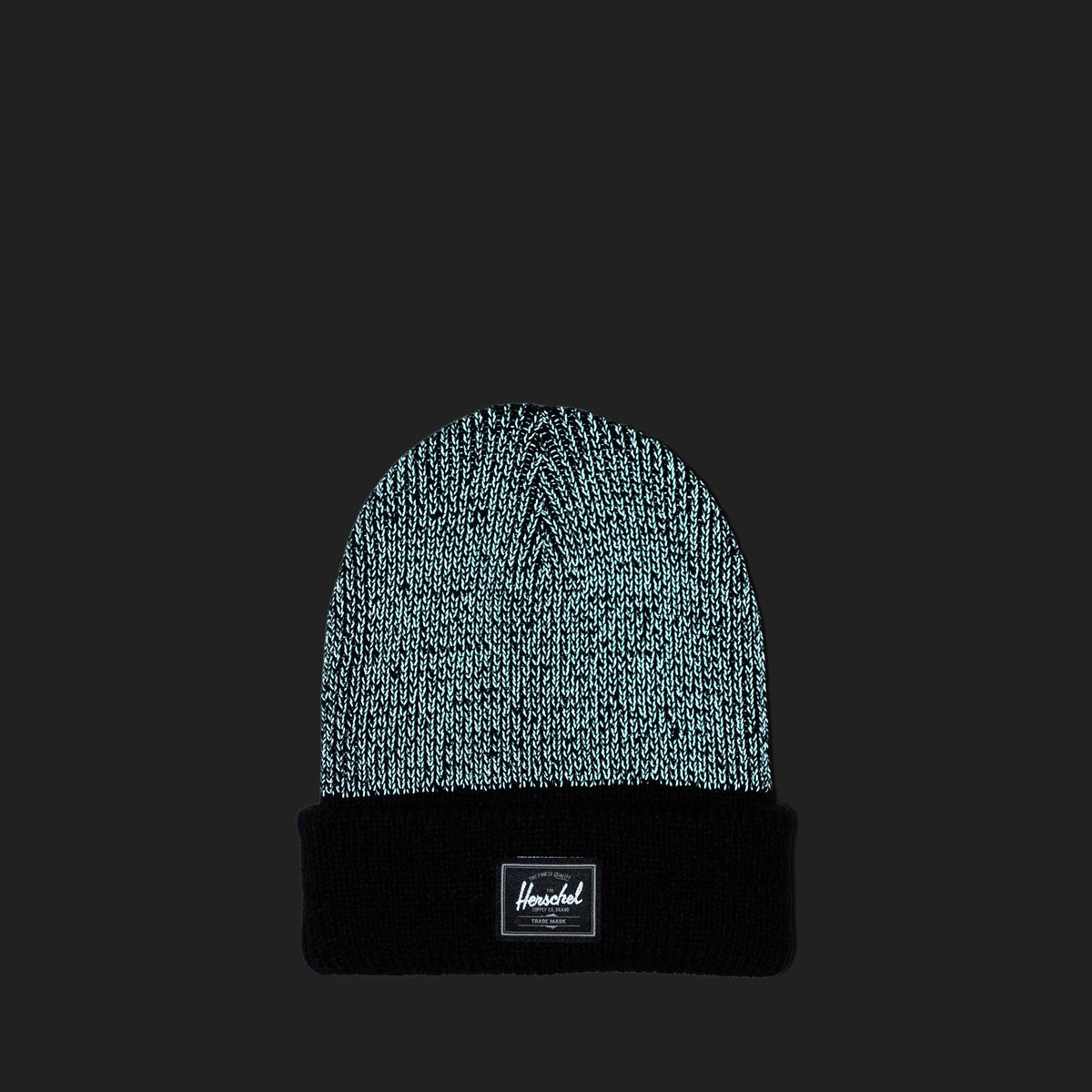 Reflective Black in Low Light - Reflective Black - Herschel Elmer Beanie Kids