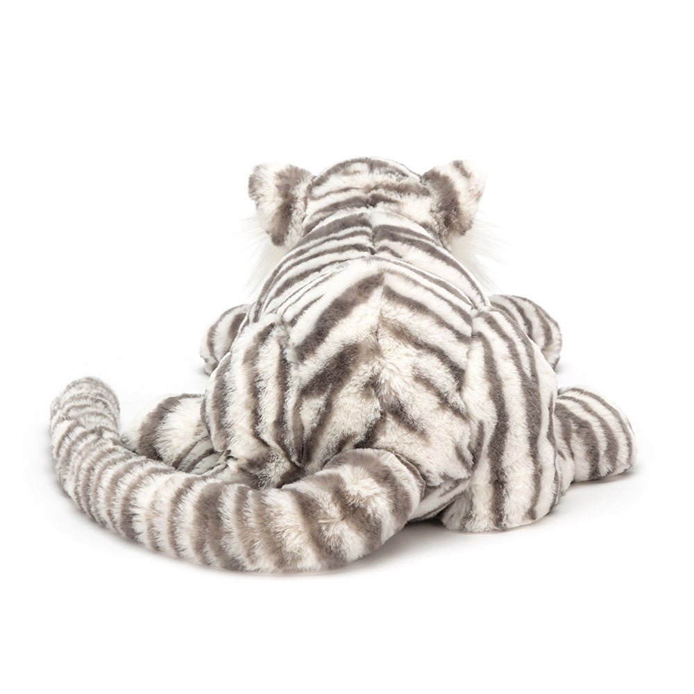 Jellycat Sacha Snow Tiger - Back View