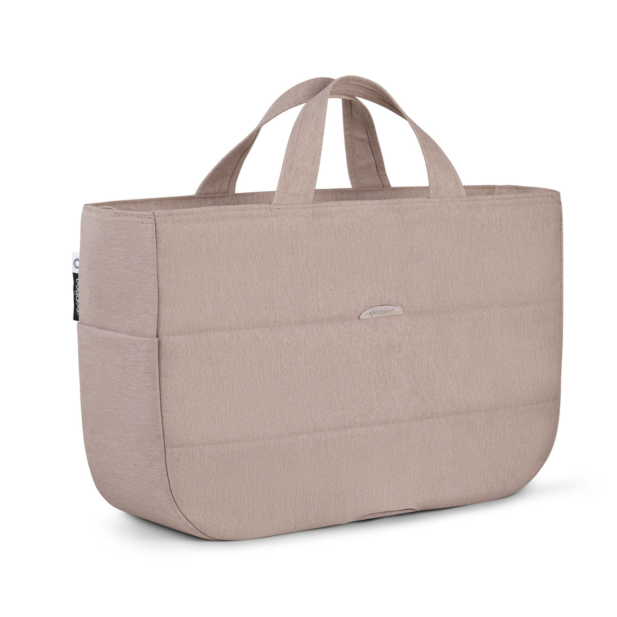 Bugaboo Donkey 6 Mono Complete Stroller - Desert Taupe Melange Side Luggage Bag/Basket Detail