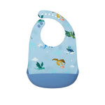 Loulou Lollipop Silicone Printed Bib - Magical Dragons