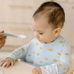 Loulou Lollipop Silicone Printed Bib - Ocean Explorer Lifestyle 2