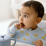 Loulou Lollipop Silicone Printed Bib - Ocean Explorer Lifestyle 1
