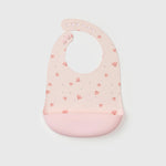 Loulou Lollipop Silicone Printed Bib - Seashells