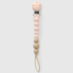 Loulou Lollipop OneC Pacifier Clip - Pink Quartz