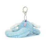 Jellycat Sky Dragon Bag Charm Back View