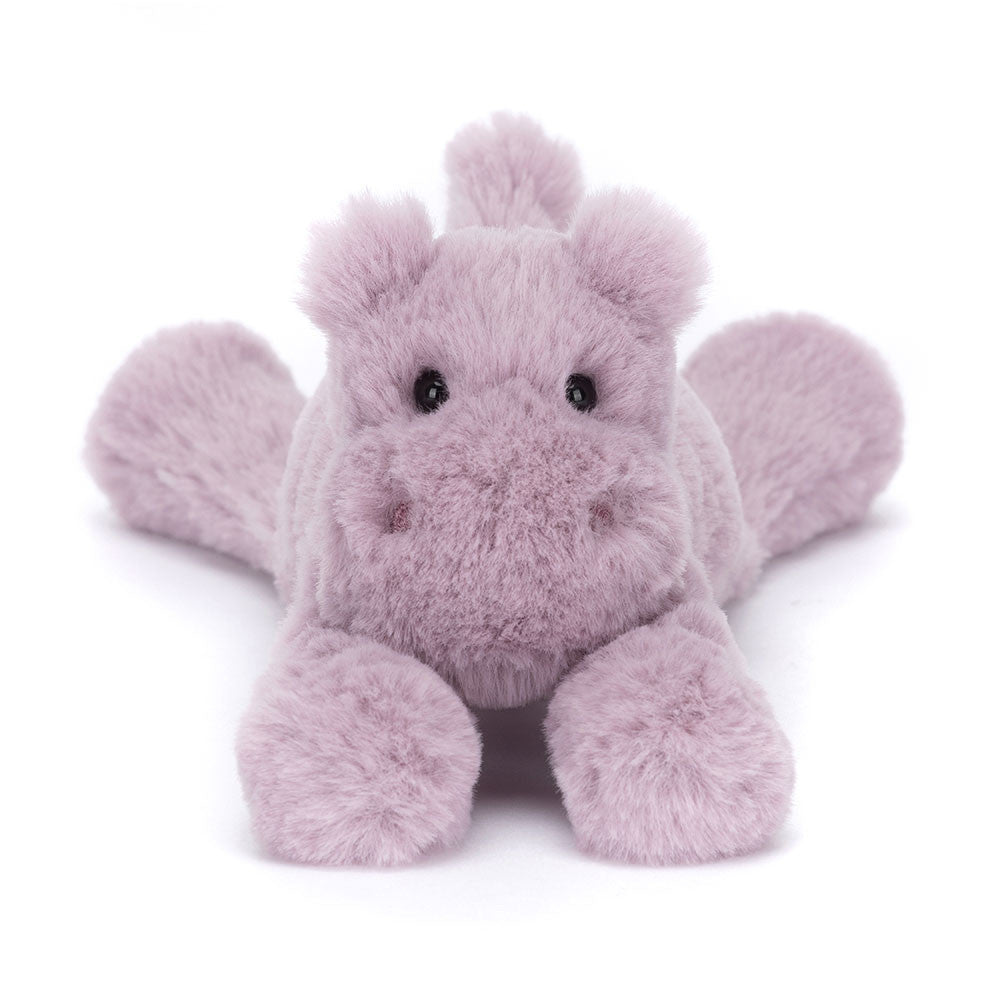 Jellycat Smudge Hippo - Tiny Front View