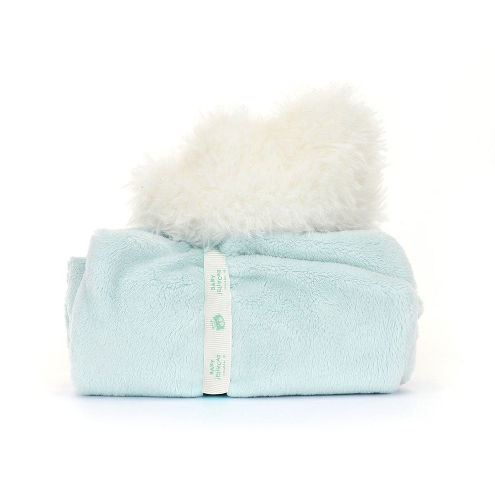 Jellycat Amuseables Cloud Soother - Back View Rolled