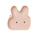 Loulou Lollipop Silicone Suction Snack Plate - Bunny