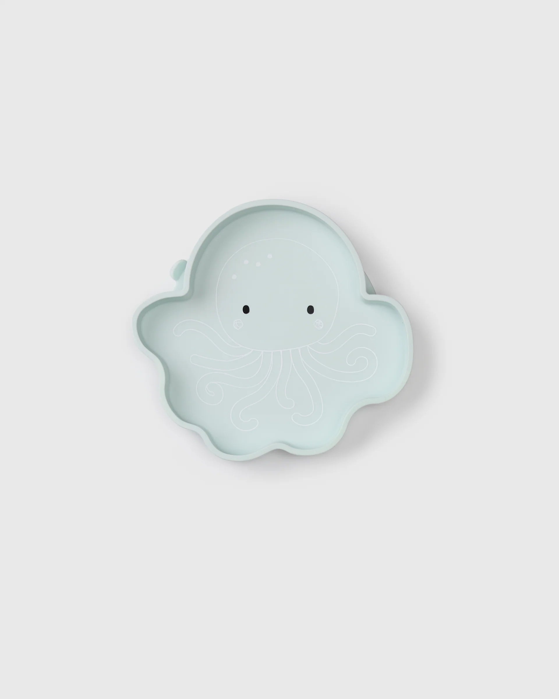 Loulou Lollipop Silicone Suction Snack Plate - Octopus