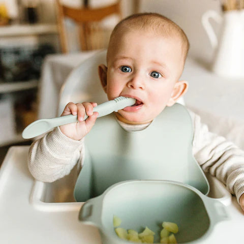 Loulou Lollipop Silicone Feeding Spoon Lifestyle