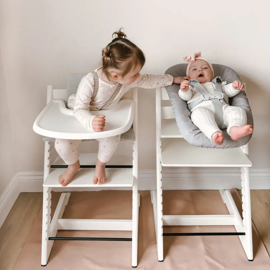  Stokke Tripp Trapp® High Chair² Complete + Newborn Set Bundle Lifestyle 2