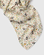 Loulou Lollipop Luxe Muslin Swaddle - Bumble Bees 2