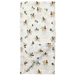 Loulou Lollipop Luxe Muslin Swaddle - Bears on Bikes