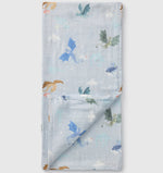 Loulou Lollipop Luxe Muslin Swaddle - Magical Dragons