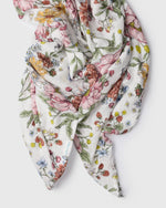 Loulou Lollipop Luxe Muslin Swaddle - Secret Garden 2