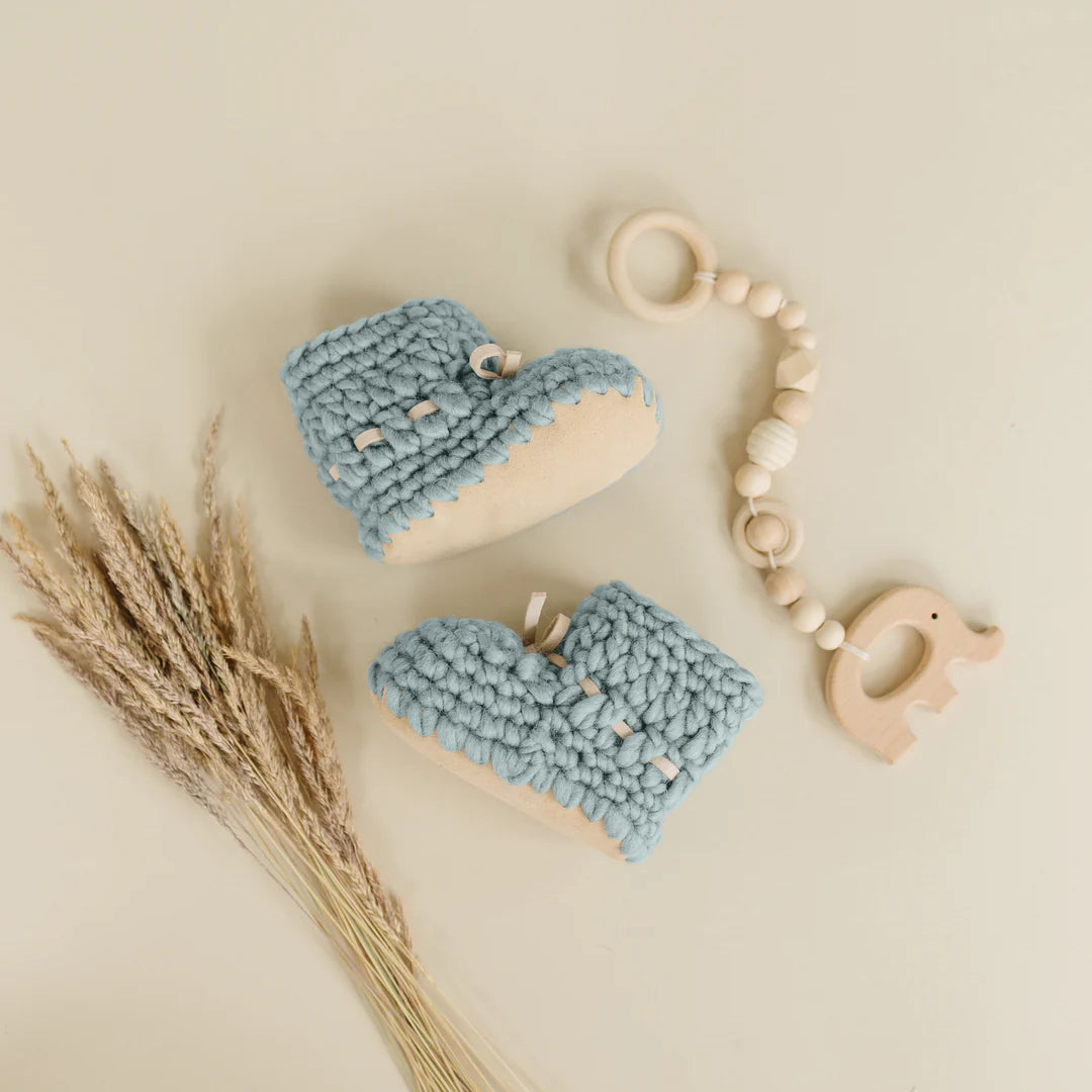 Beba Bean Sweater Moccs - Sage Lifestyle