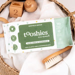 Tooshies Aloe Vera & Chamomile Biodegradable Baby Wet Wipes Lifestyle 1