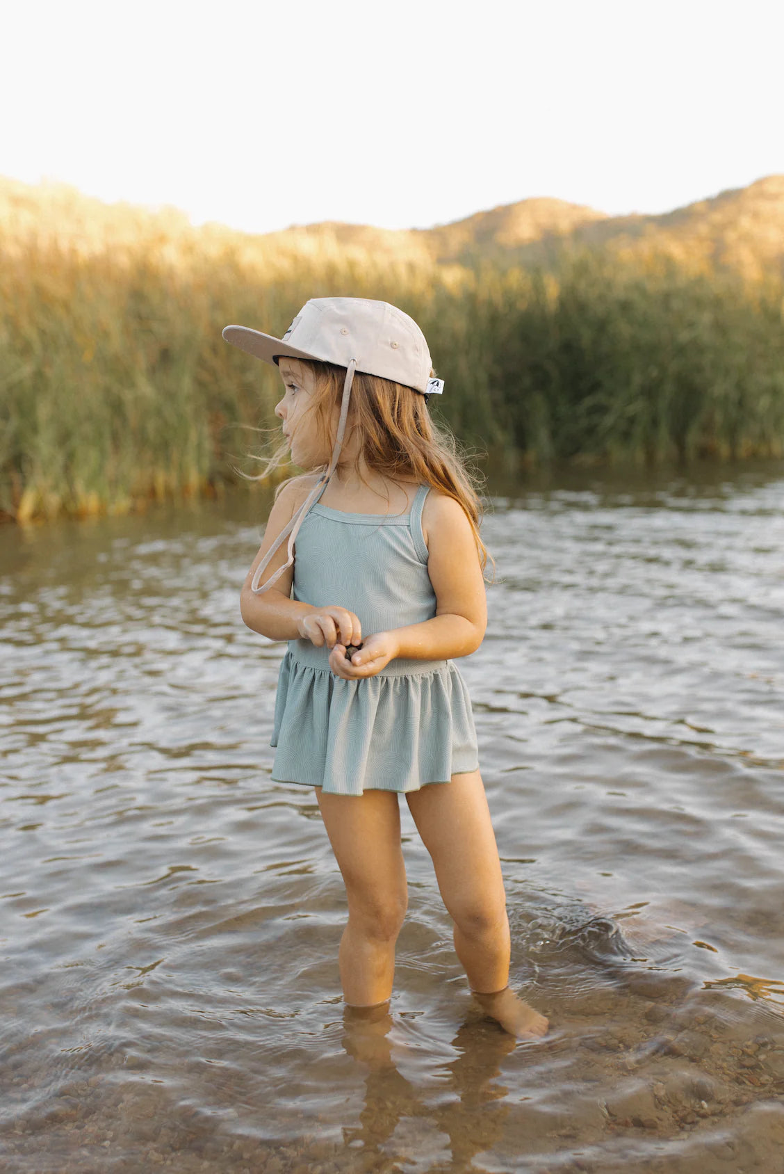Current Tyed Waterproof Snapback Hat - Dusty Lilac