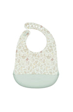 Loulou Lollipop Silicone Printed Bib - Hedgehog Forest