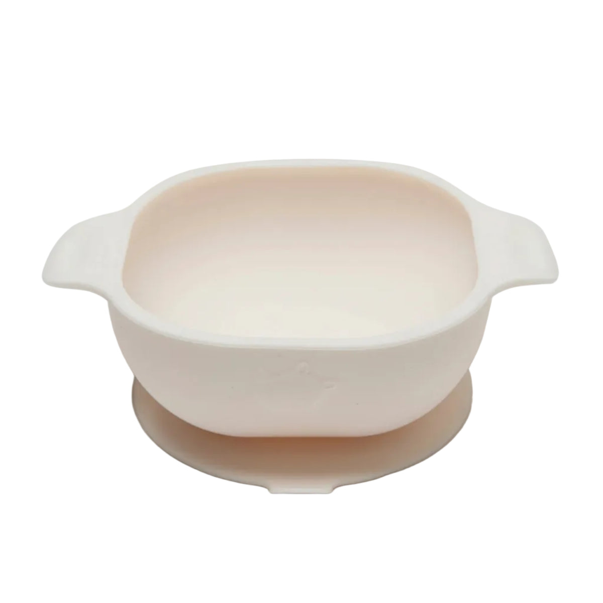 Loulou Lollipop Silicone Suction Snack Bowl - Cream