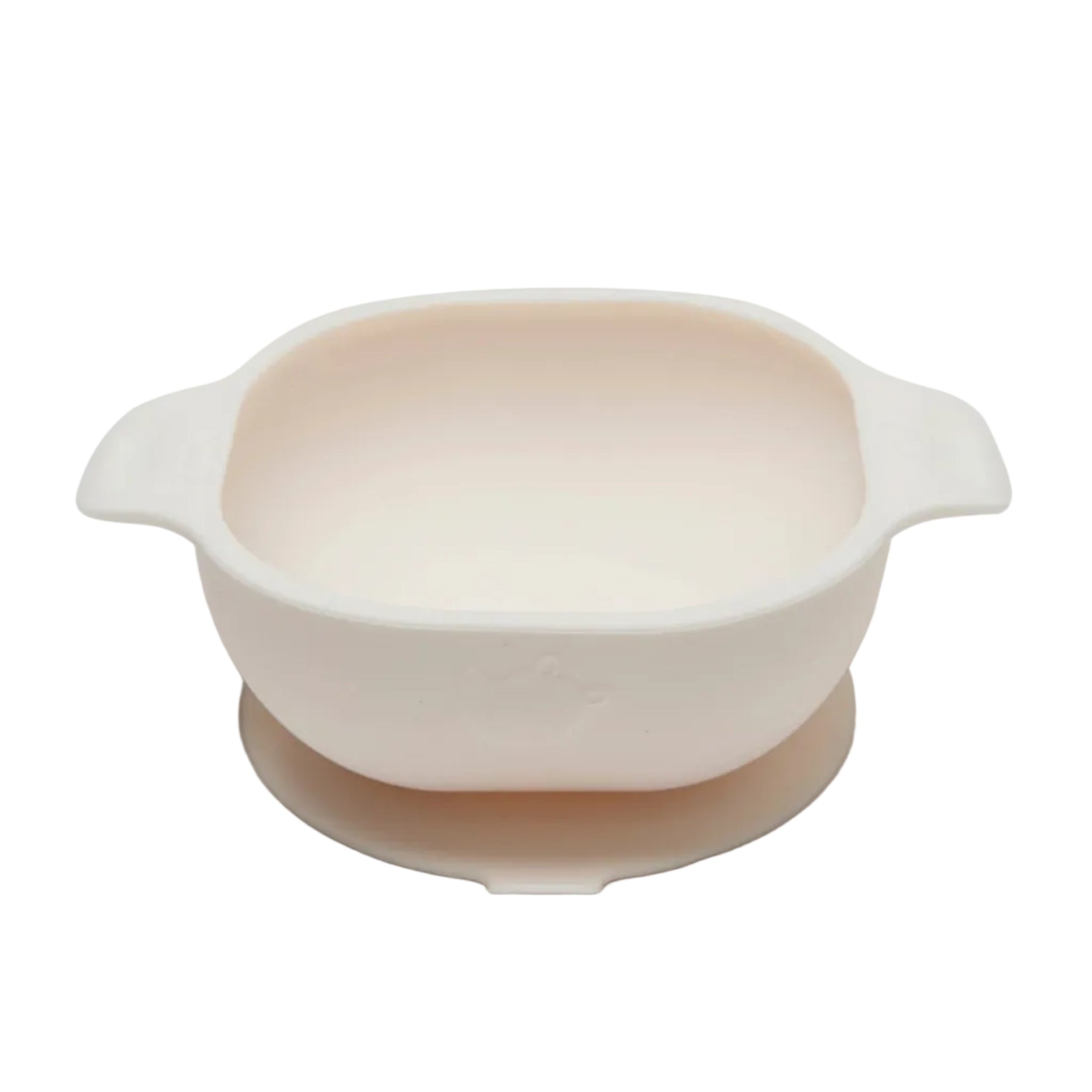 Loulou Lollipop Silicone Suction Snack Bowl - Cream