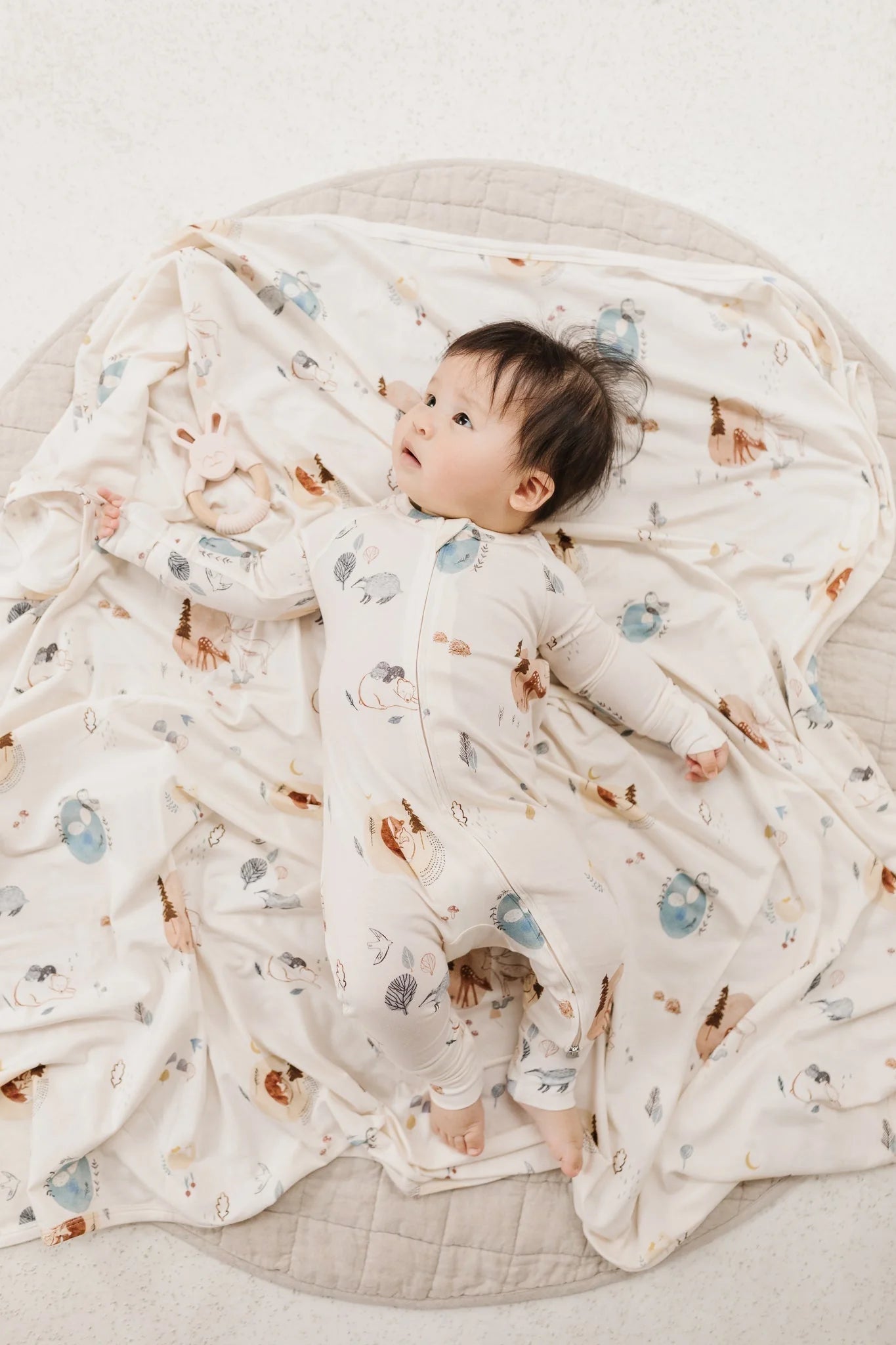 Loulou Lollipop Tencel Sleeper - Cozy Forest - Lifestyle 4