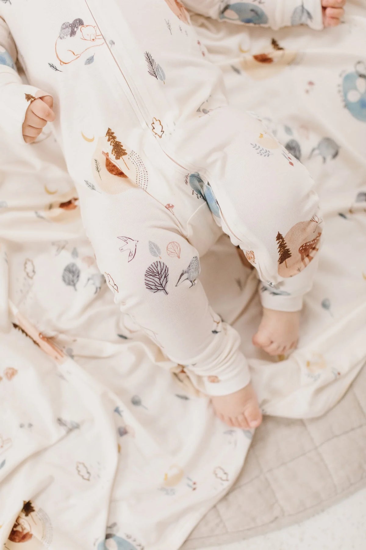 Loulou Lollipop Tencel Sleeper - Cozy Forest - Lifestyle 5