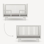 White - Oeuf Sparrow Crib Toddler Bed Conversion Kit