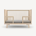 Birch - Oeuf Sparrow Crib Toddler Bed Conversion Kit - Front View
