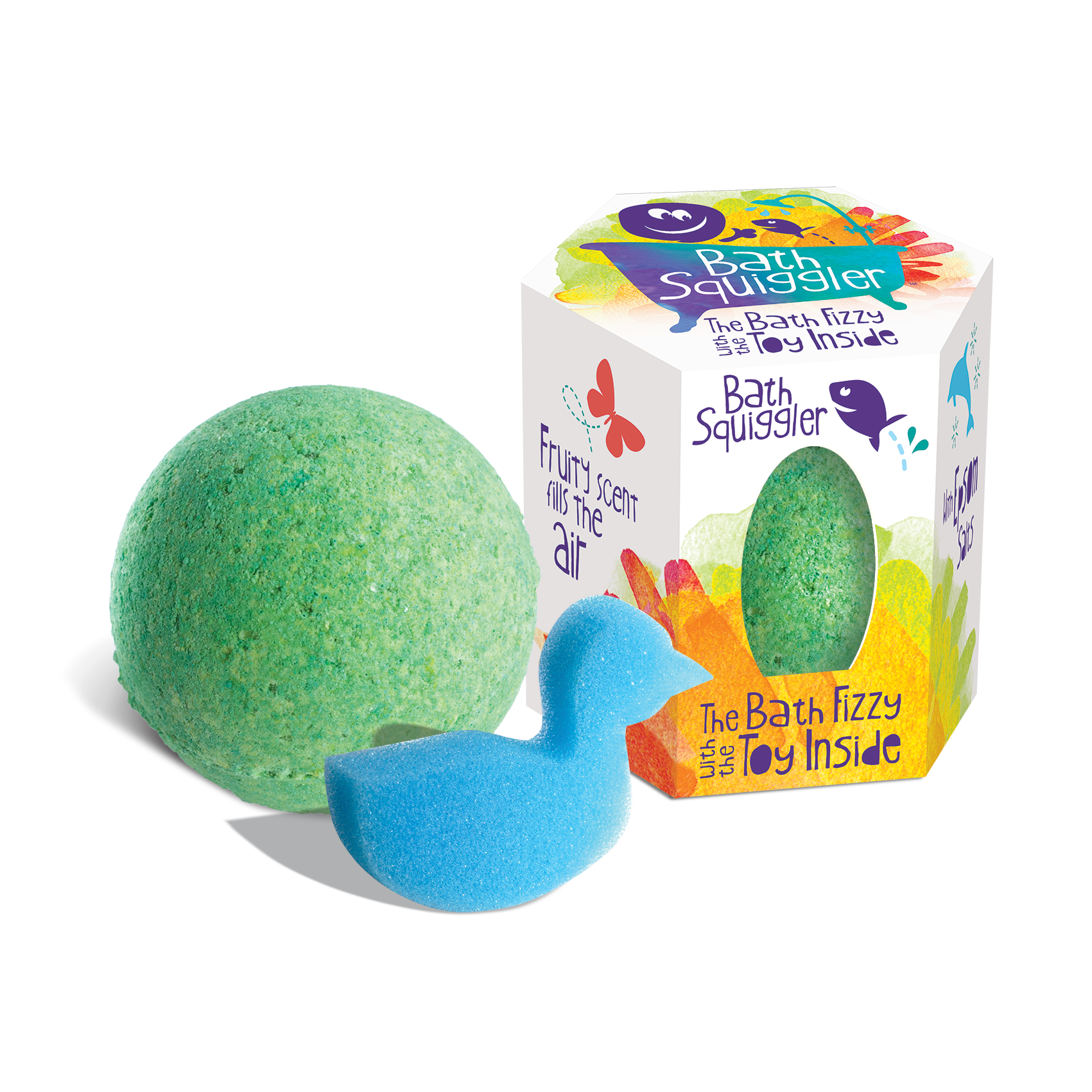 Loot Toy Co. bath accessory Green Loot Toy Bath Squiggler - Single