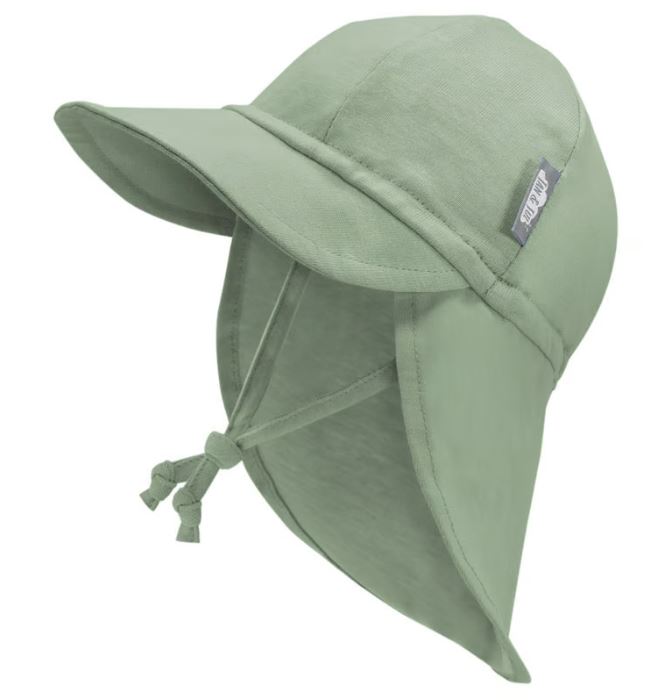 Jan & Jul Sun Soft Baby Cap - Juniper Green