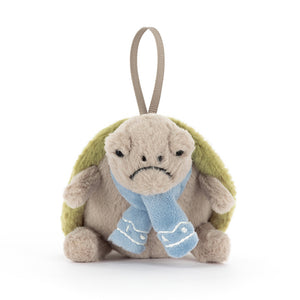 Jellycat Timmy Turtle Decoration - Front View