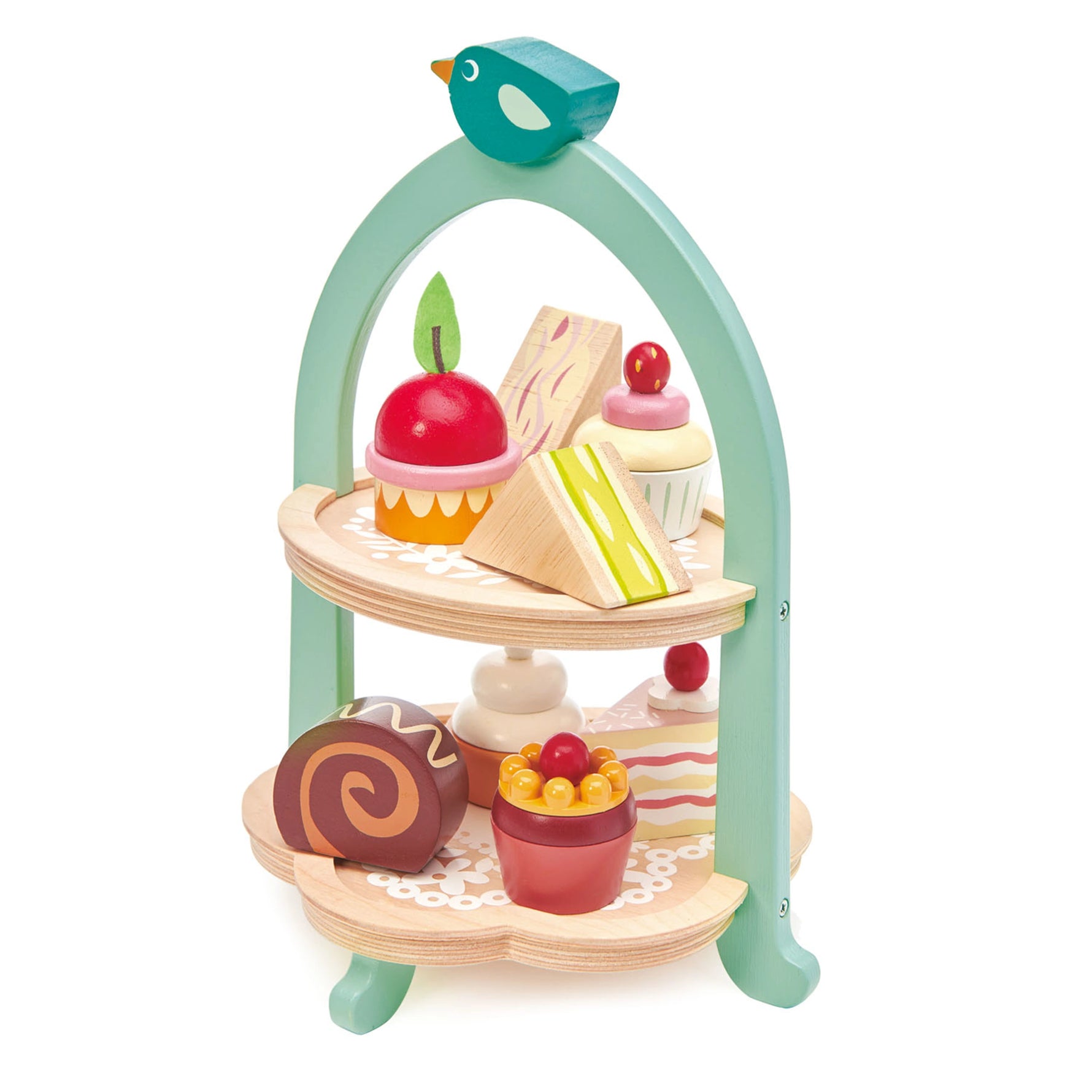Tender Leaf Toys Birdie Afternoon Tea Stand