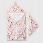 Loulou Lollipop Hooded Towel & Washcloth Set - Unicorn Ballet